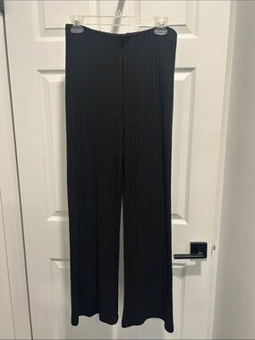 Z Supply Black Ribbed Lounge Pants